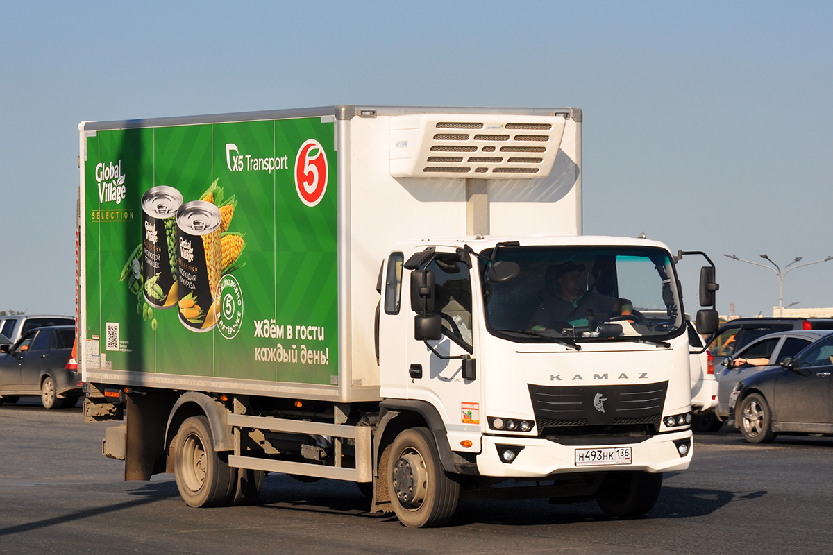 Омская область, № Н 493 НК 136 — КамАЗ-43089-F5 "Компас 9"