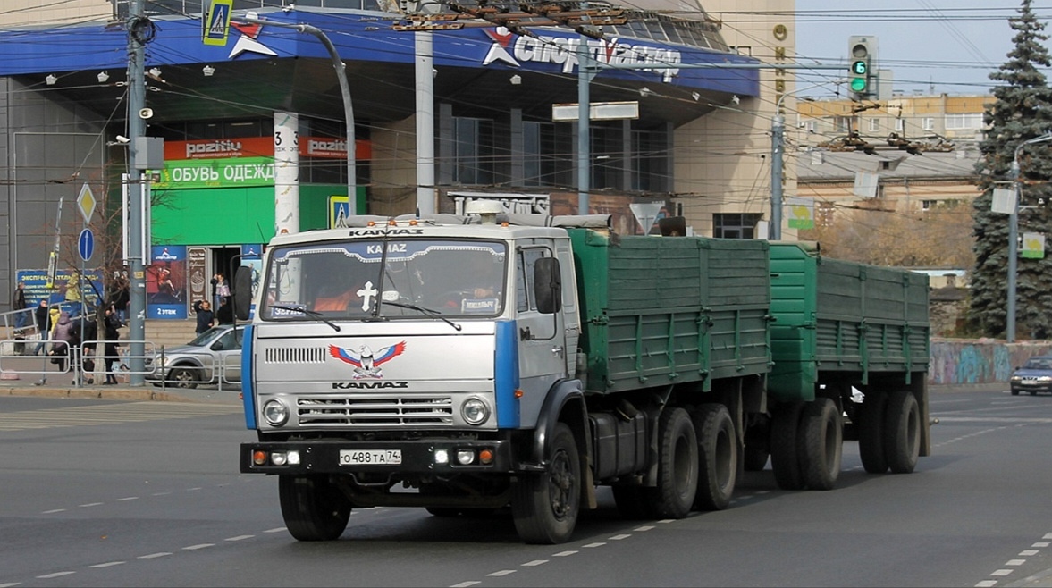 Челябинская область, № О 488 ТА 74 — КамАЗ-5320