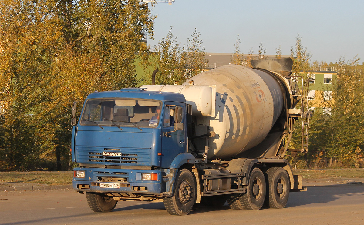 Челябинская область, № Т 980 РЕ 174 — КамАЗ-6520-61