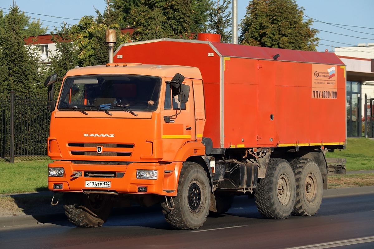 Волгоградская область, № К 176 ТР 134 — КамАЗ-43118-46