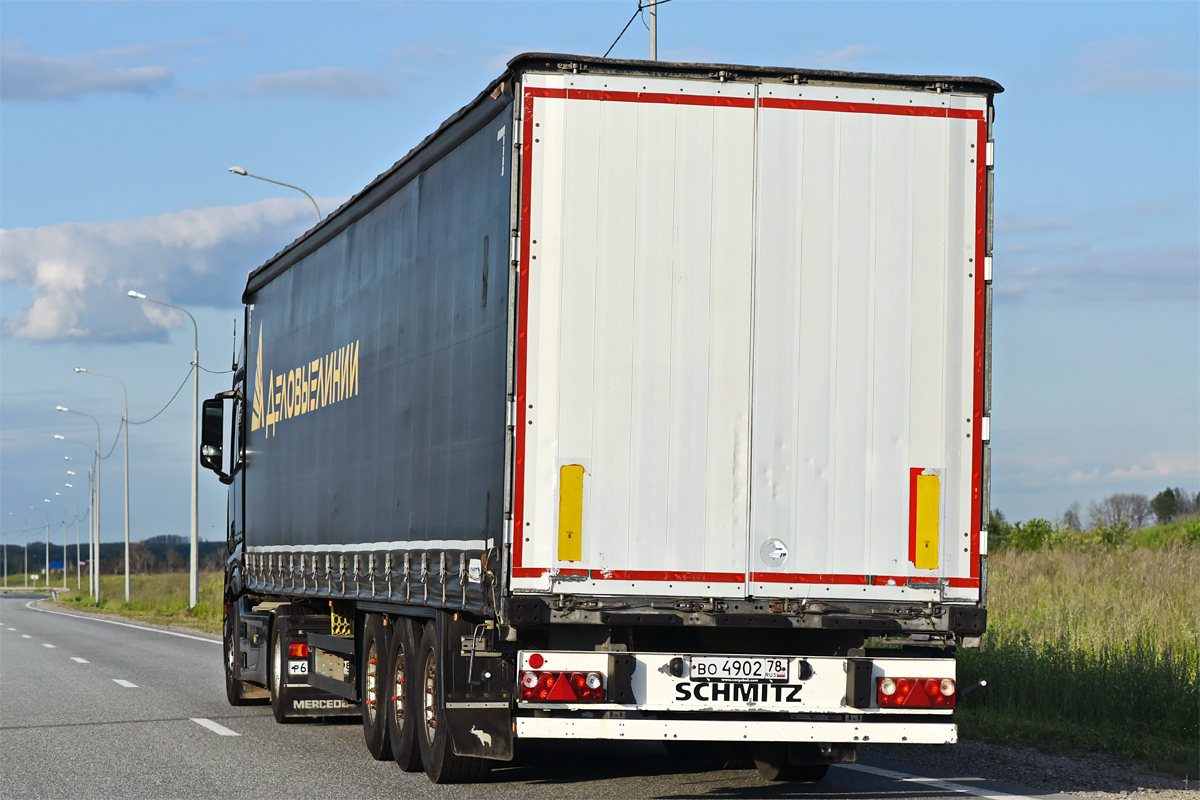 Санкт-Петербург, № Р 615 УА 198 — Mercedes-Benz Actros '18 1845 [Z9M]