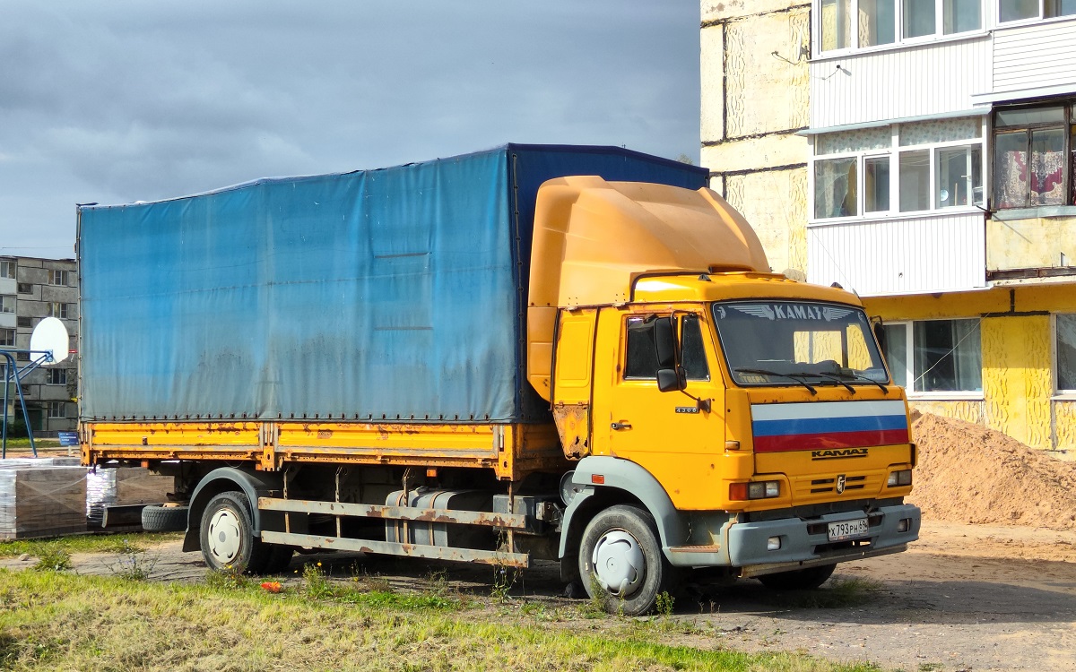Тверская область, № Х 793 РН 69 — КамАЗ-4308-H3(99)