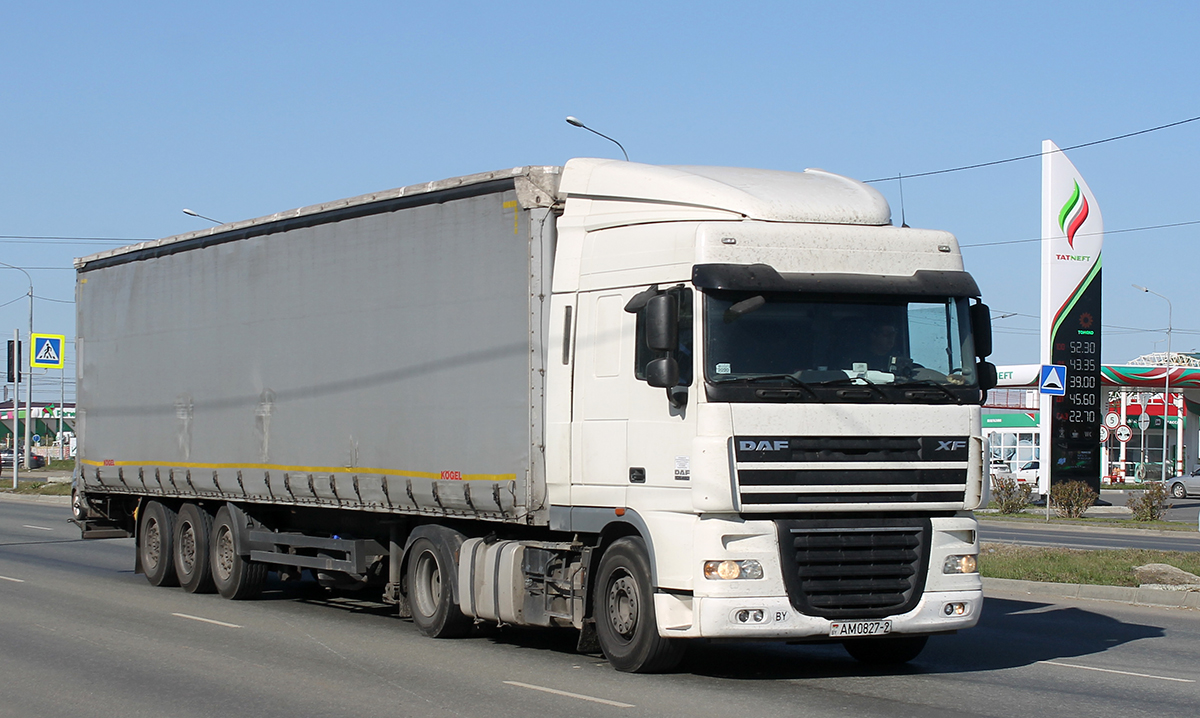 Витебская область, № AM 0827-2 — DAF XF105 FT