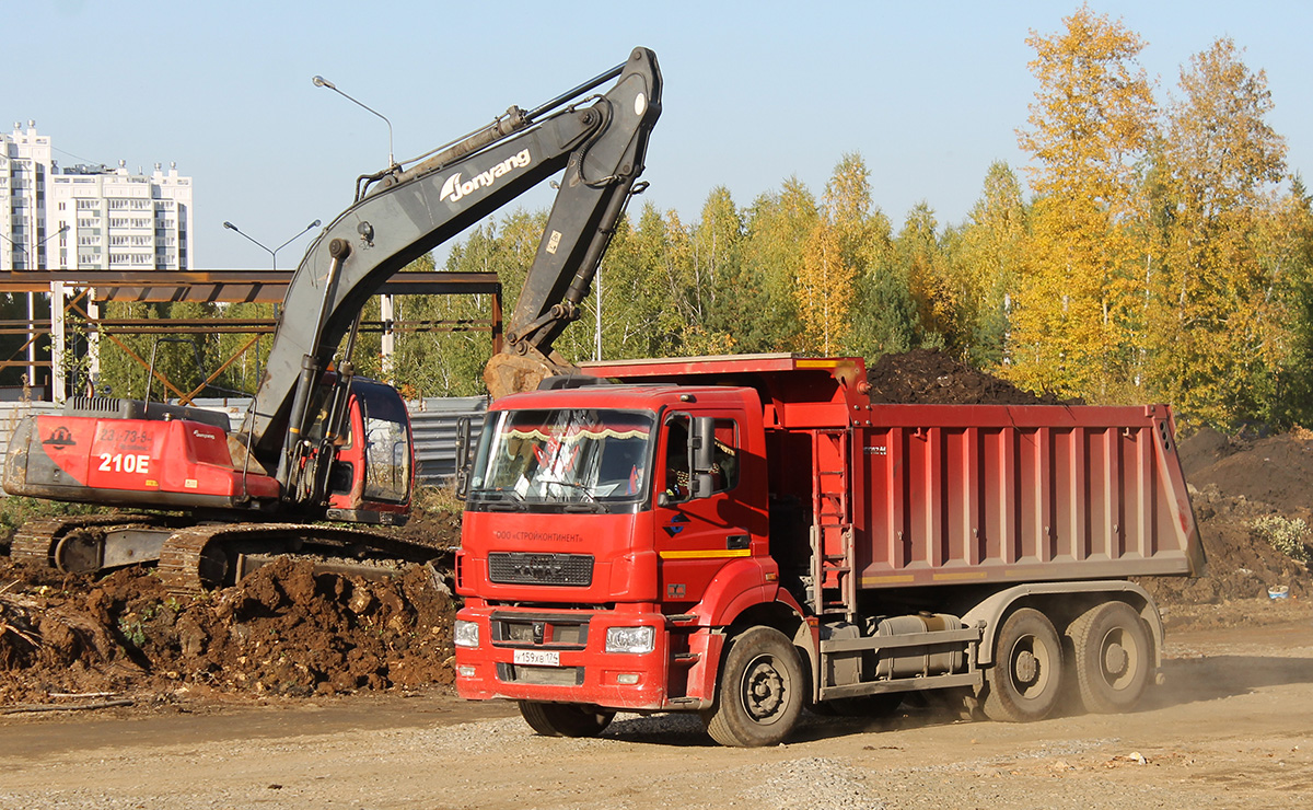 Челябинская область, № У 159 ХВ 174 — КамАЗ-6520-43 "Люкс"