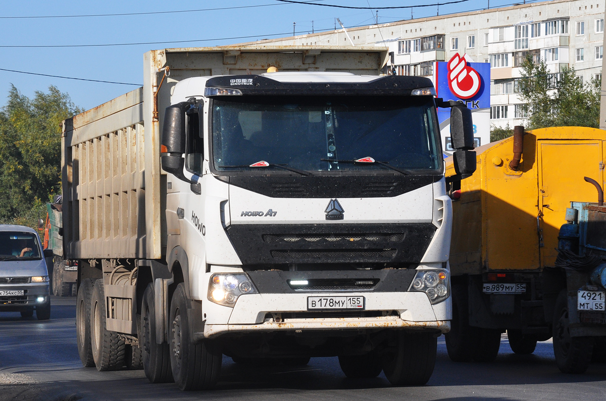 Омская область, № В 178 МУ 155 — Howo HW ZZ3407