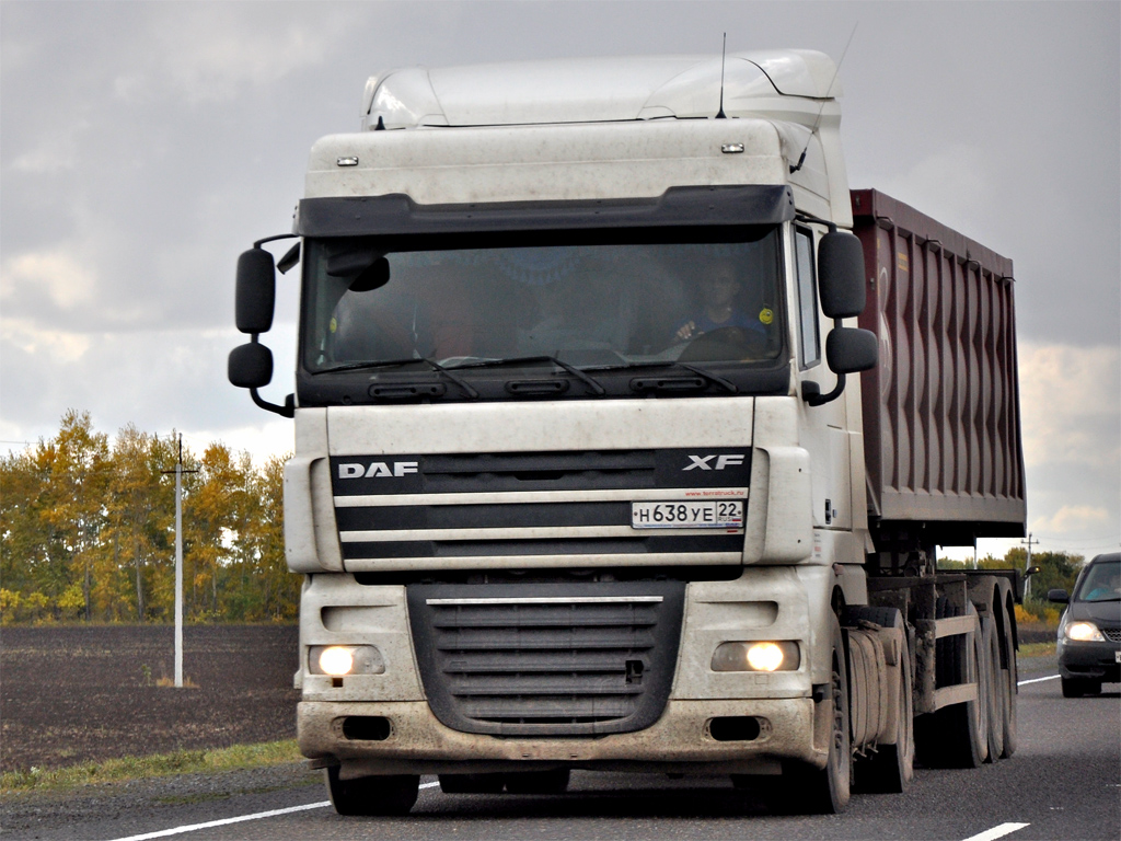 Алтайский край, № Н 638 УЕ 22 — DAF XF105 FT