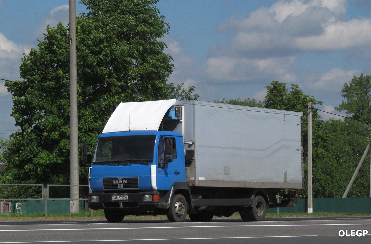 Витебская область, № АМ 5722-2 — MAN L2000 (общая модель)