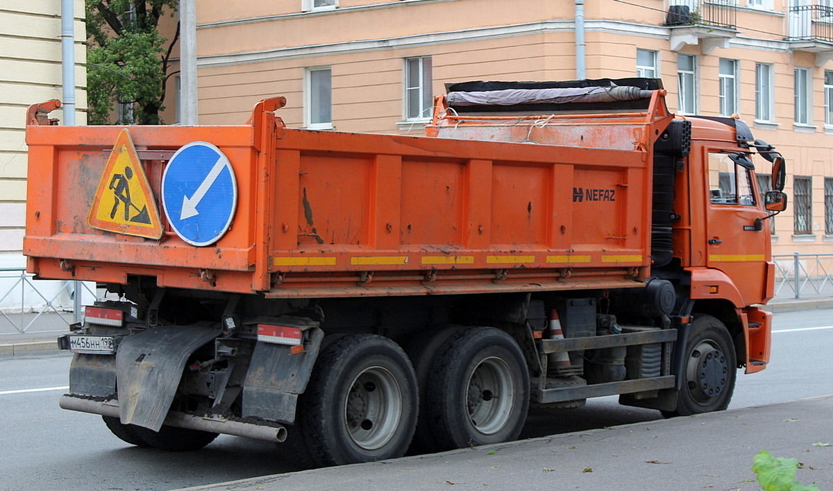 Санкт-Петербург, № М 456 НН 198 — КамАЗ-65115-A5(48)