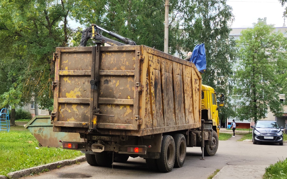 Тверская область, № Р 208 СВ 69 — КамАЗ-65115-42
