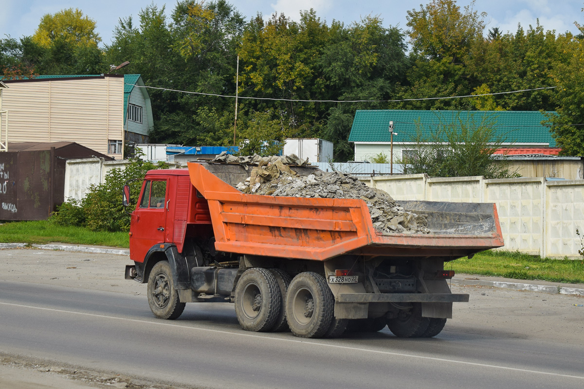 Алтайский край, № Х 328 НО 22 — КамАЗ-5410