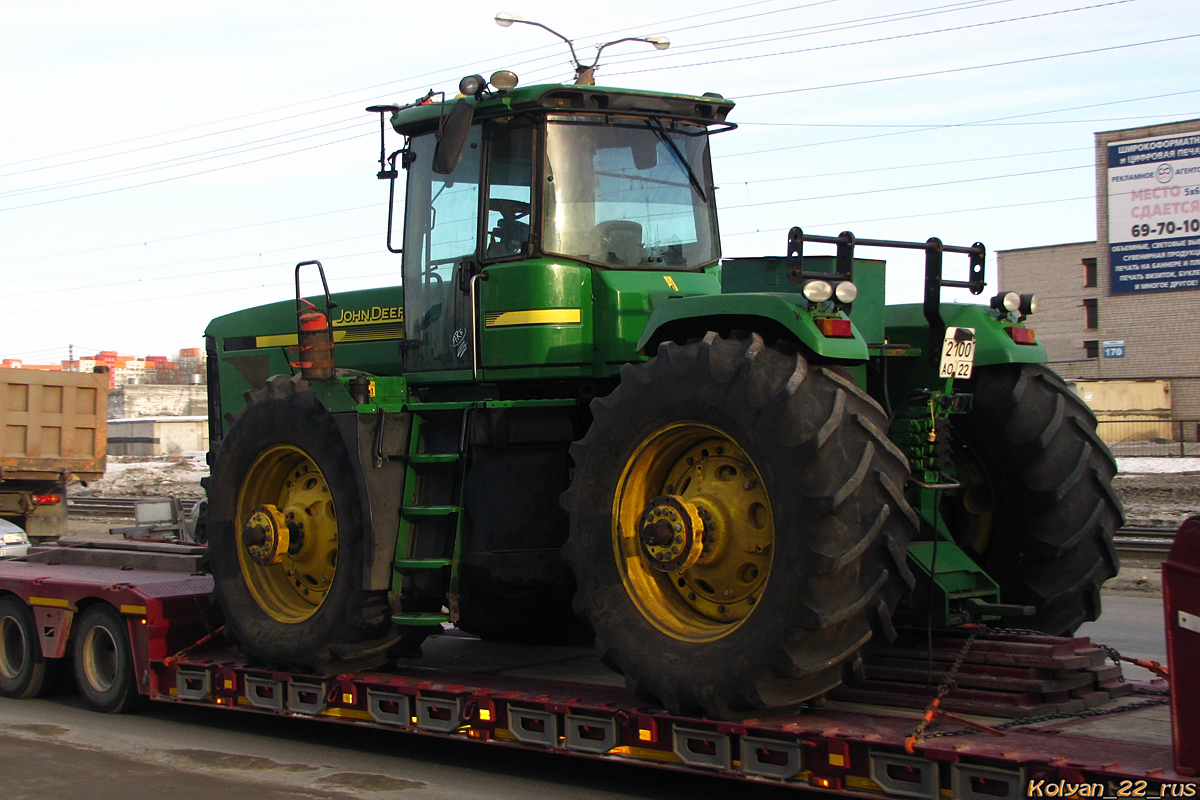 Алтайский край, № 2100 АО 22 — John Deere (общая модель)