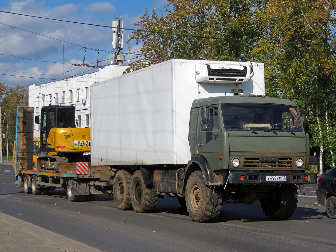 Кировская область, № У 498 УЕ 43 — КамАЗ-43118 [431180]