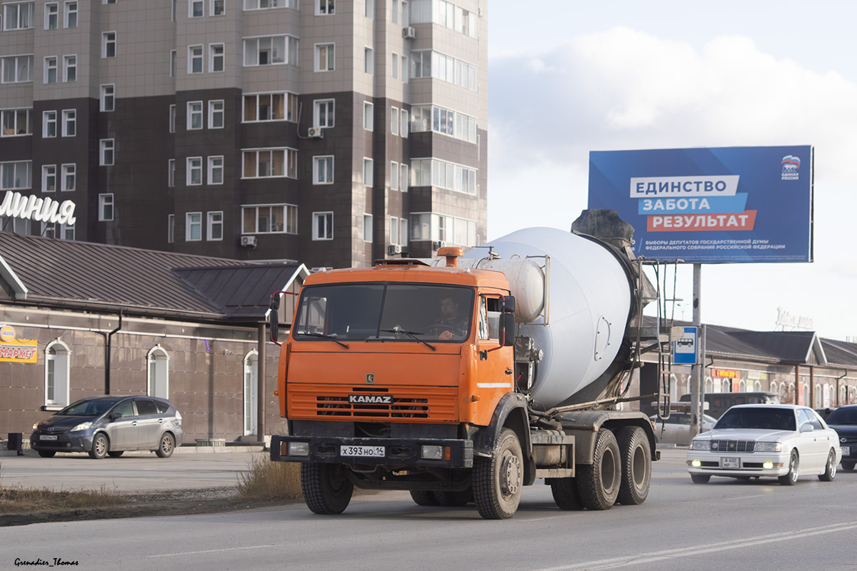 Саха (Якутия), № Х 393 НО 14 — КамАЗ-53229-15 [53229R]