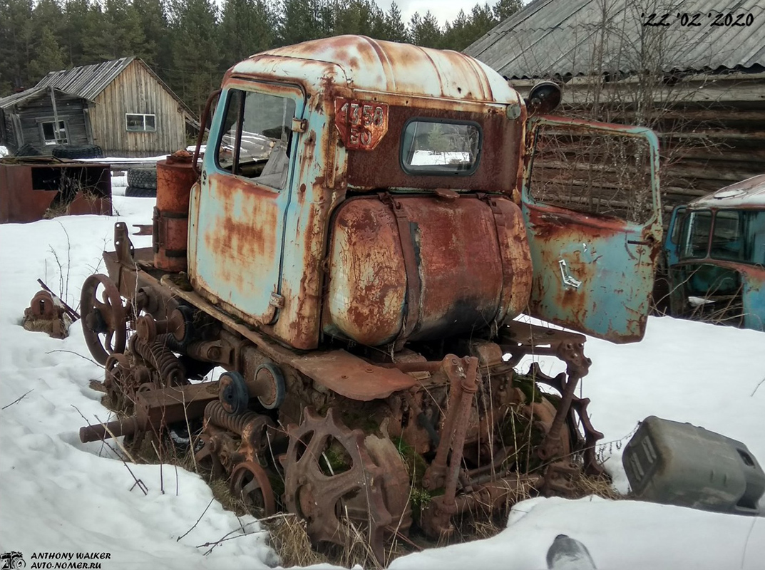 Вологодская область, № 1358 ВО — ДТ-75М (ПТЗ)