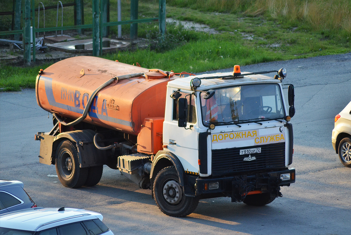 Тюменская область, № Т 910 ОР 72 — МАЗ-533702