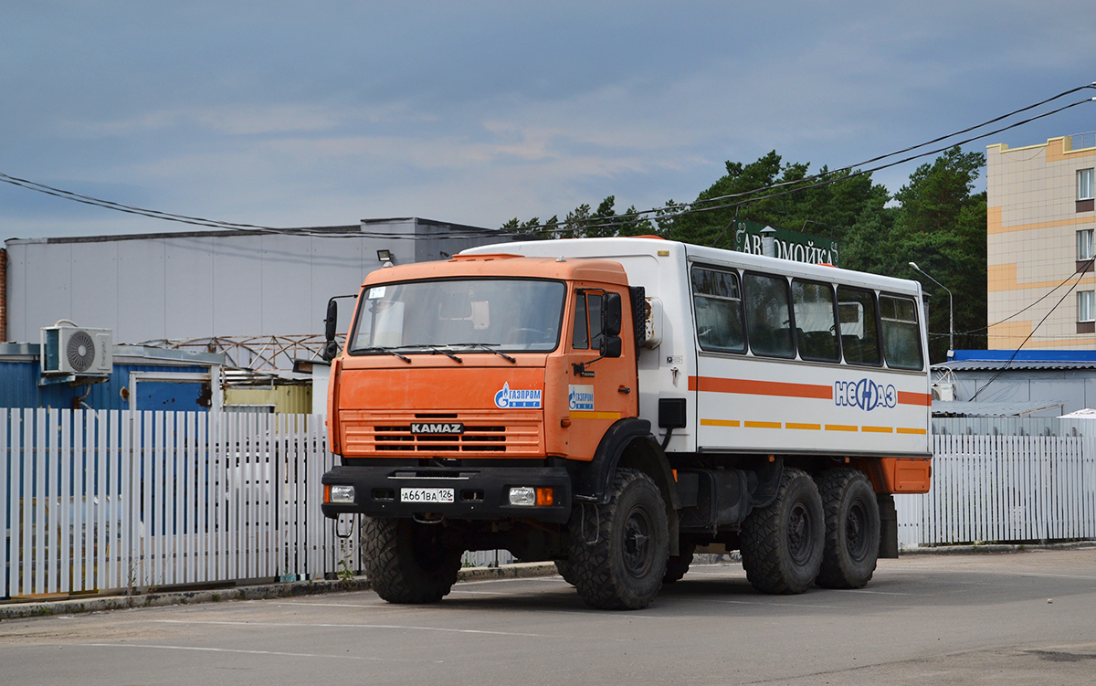 Калужская область, № А 661 ВА 126 — КамАЗ-43114-15 [43114R]