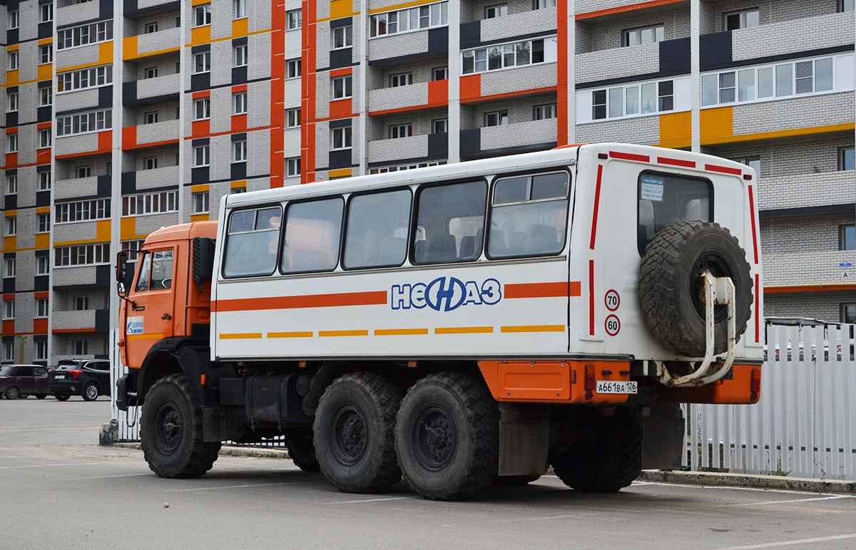 Калужская область, № А 661 ВА 126 — КамАЗ-43114-15 [43114R]
