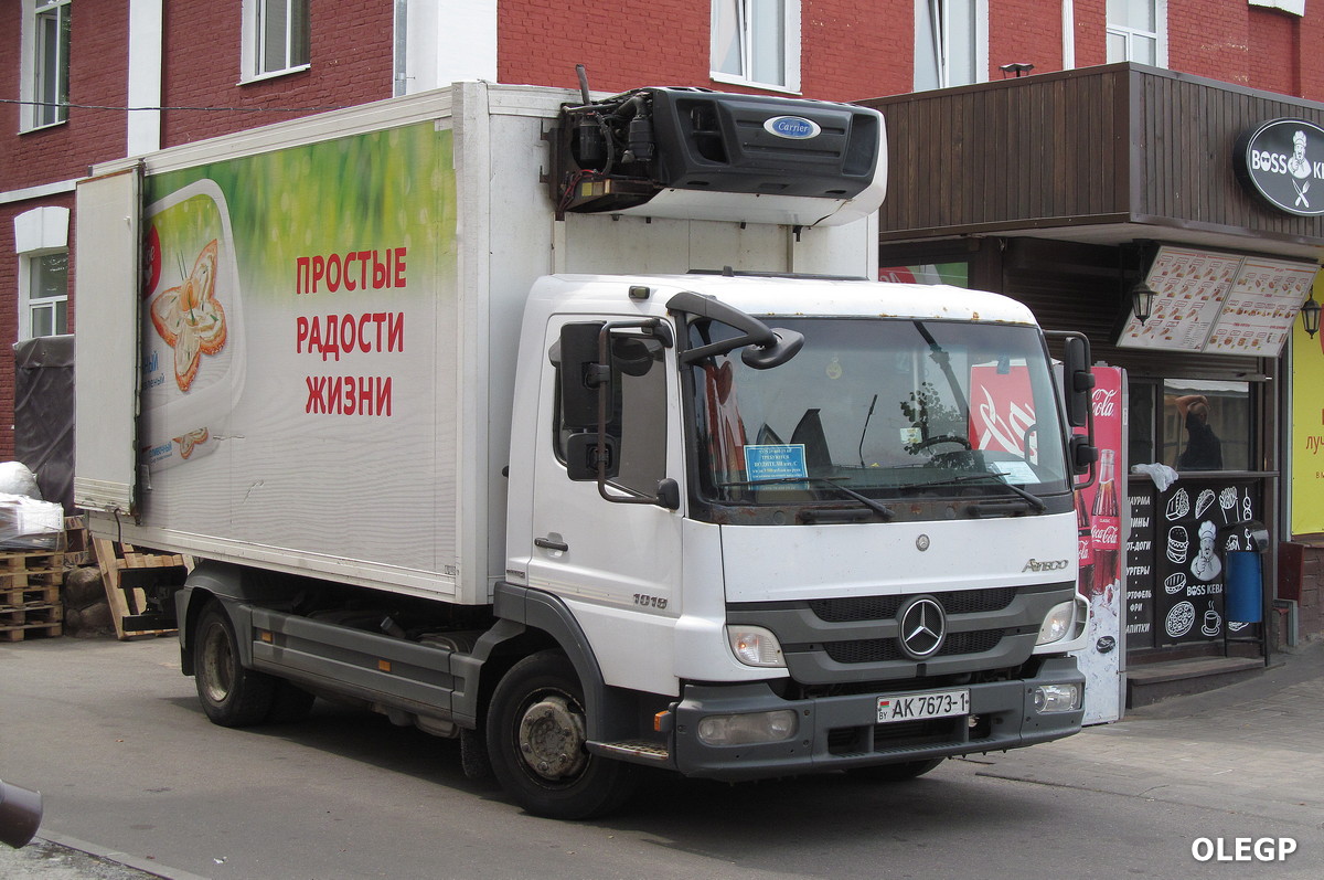 Брестская область, № АК 7673-1 — Mercedes-Benz Atego 1018