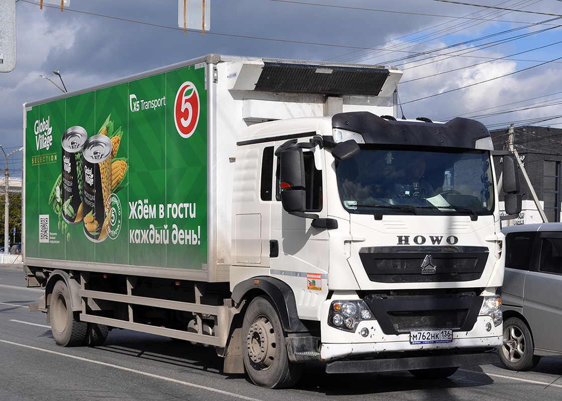 Омская область, № М 762 НК 136 — Howo T5G ZZ1167