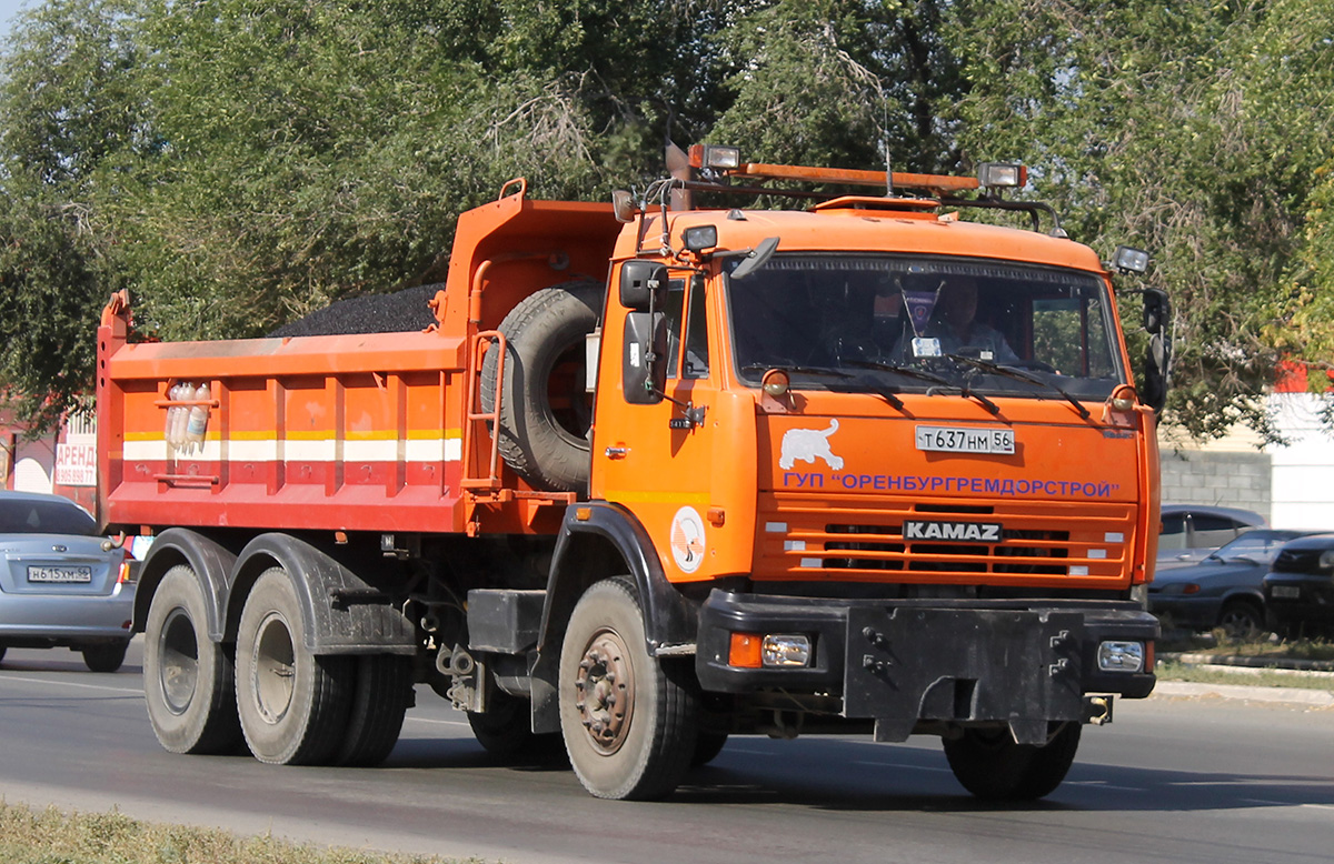 Оренбургская область, № Т 637 НМ 56 — КамАЗ-65115-62