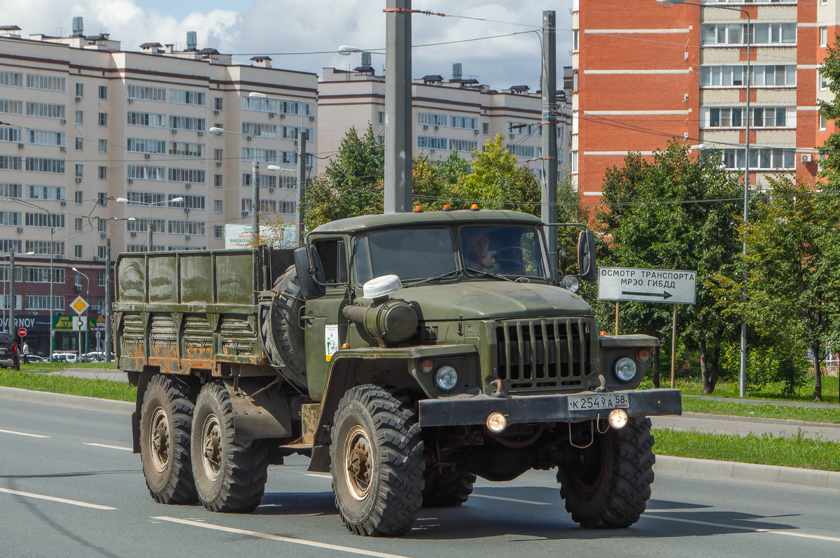 Пензенская область, № К 254 УА 58 — Урал-4320-01