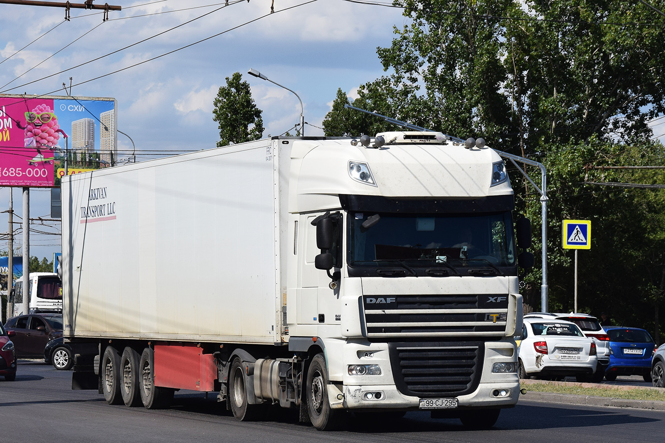 Азербайджан, № 99-CJ-295 — DAF XF105 FT