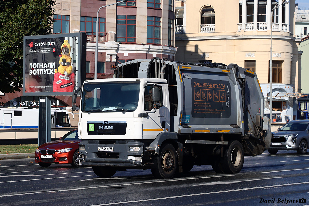 Москва, № У 759 СК 799 — MAN TGM (общая модель)
