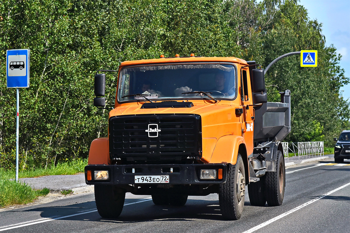 Тюменская область, № Т 943 ЕО 72 — ЗИЛ-497442