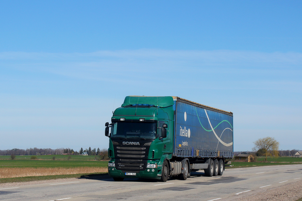 Литва, № MCO 524 — Scania ('2009) R500