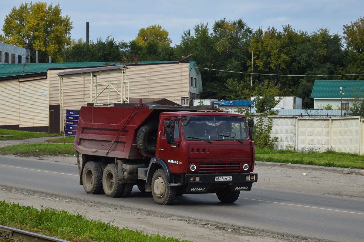 Алтайский край, № В 802 СМ 122 — КамАЗ-5410