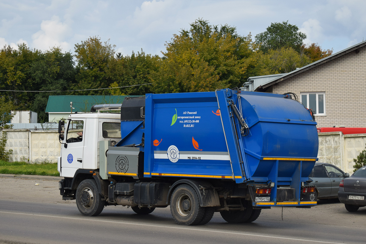 Алтайский край, № В 795 РС 122 — МАЗ-555025