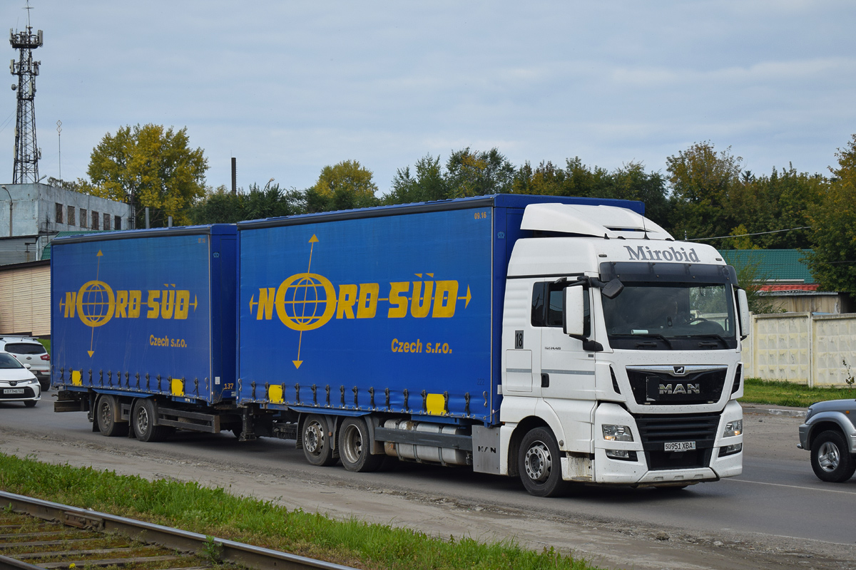 Узбекистан, № 50 951 XBA — MAN TGX Euro 6 (Общая модель)