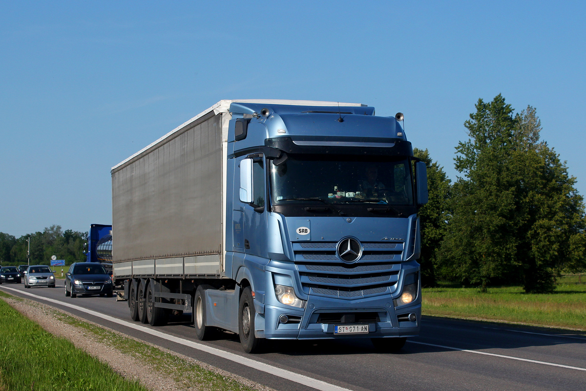 Сербия, № ST 071-AN — Mercedes-Benz Actros ('2011)