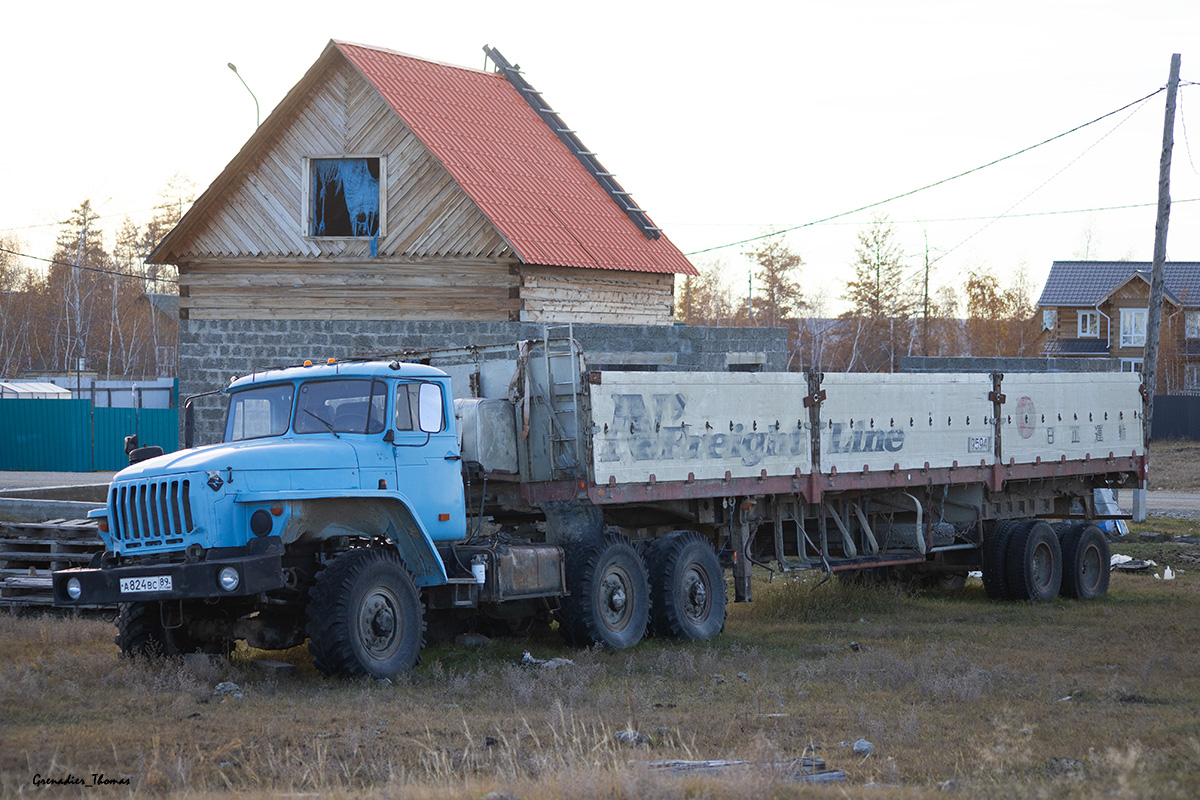 Саха (Якутия), № А 824 ВС 89 — Урал-44202-41