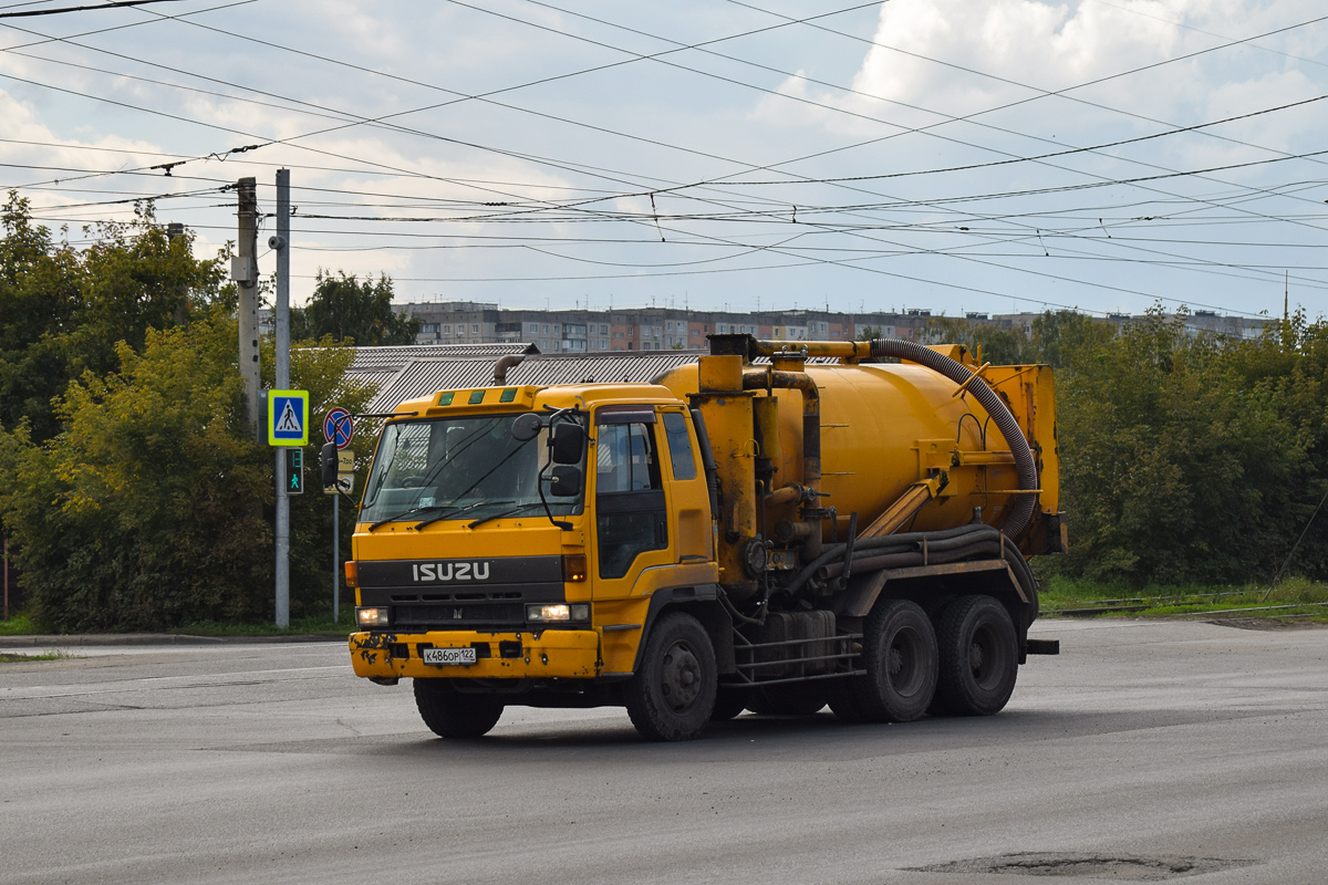 Алтайский край, № К 486 ОР 122 — Isuzu Giga (общая модель)
