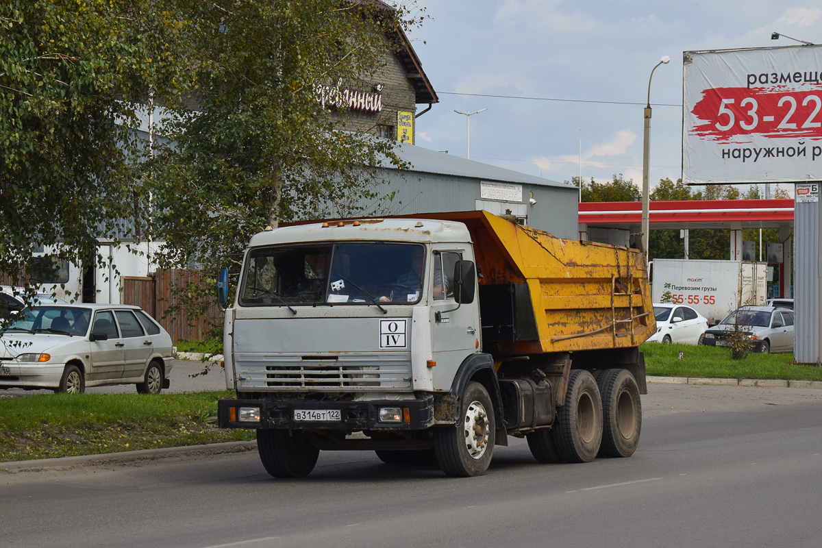 Алтайский край, № В 314 ВТ 122 — КамАЗ-55111-02 [55111C]