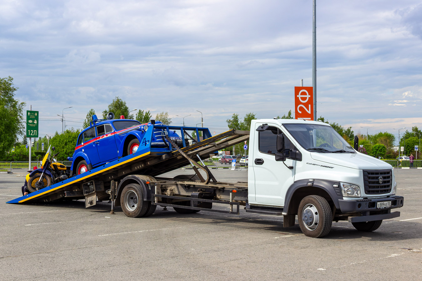 Омская область, № Х 889 КЕ 55 — ГАЗ-C41R13