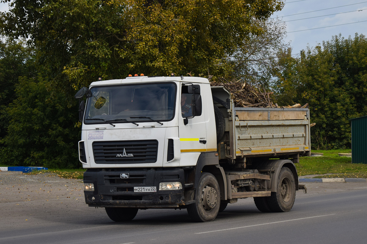 Алтайский край, № М 221 УН 22 — МАЗ-5550B5