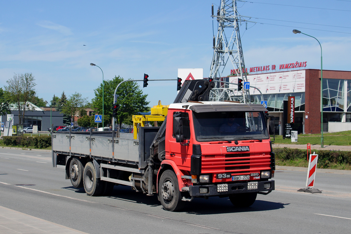 Литва, № BNO 224 — Scania (II) P93M