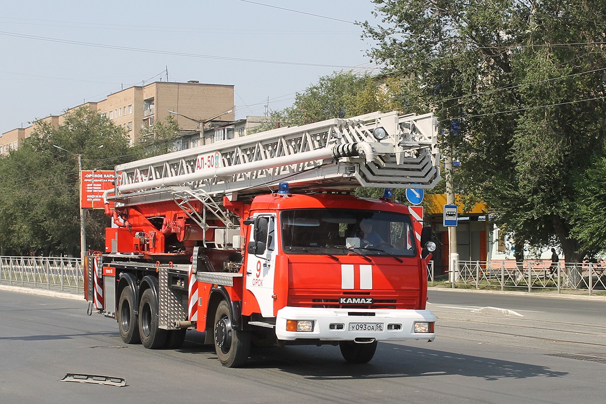 Оренбургская область, № У 093 ОА 56 — КамАЗ-65115-62