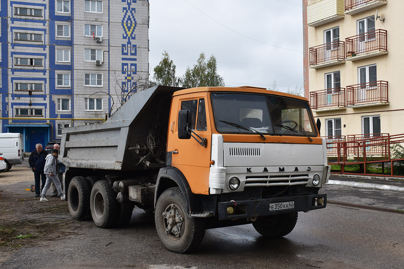 Рязанская область, № Е 350 КА 62 — КамАЗ-5511