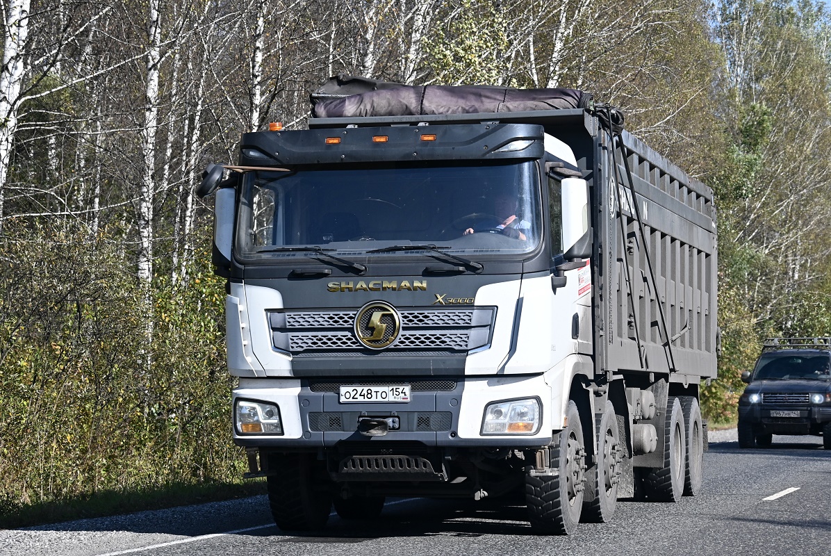 Кемеровская область, № О 248 ТО 154 — Shaanxi Shacman X3000 SX3318