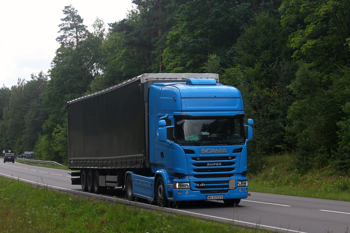 Польша, № WO 82028 — Scania ('2013) R450