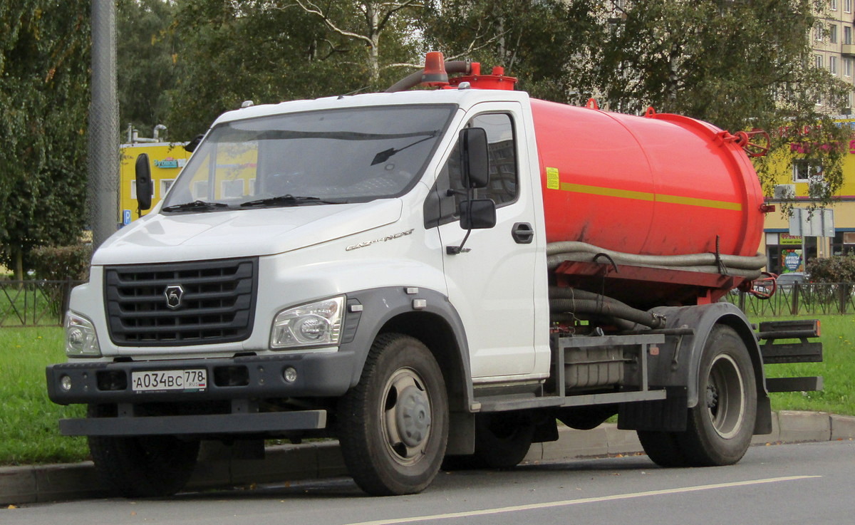 Санкт-Петербург, № А 034 ВС 778 — ГАЗ-C41R13