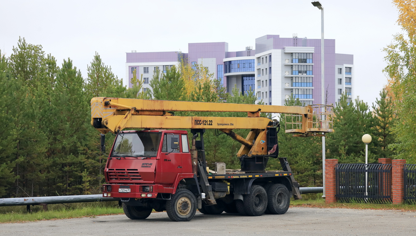 Ямало-Ненецкий автоном.округ, № А 123 МВ 89 — Sinotruk (общая модель)