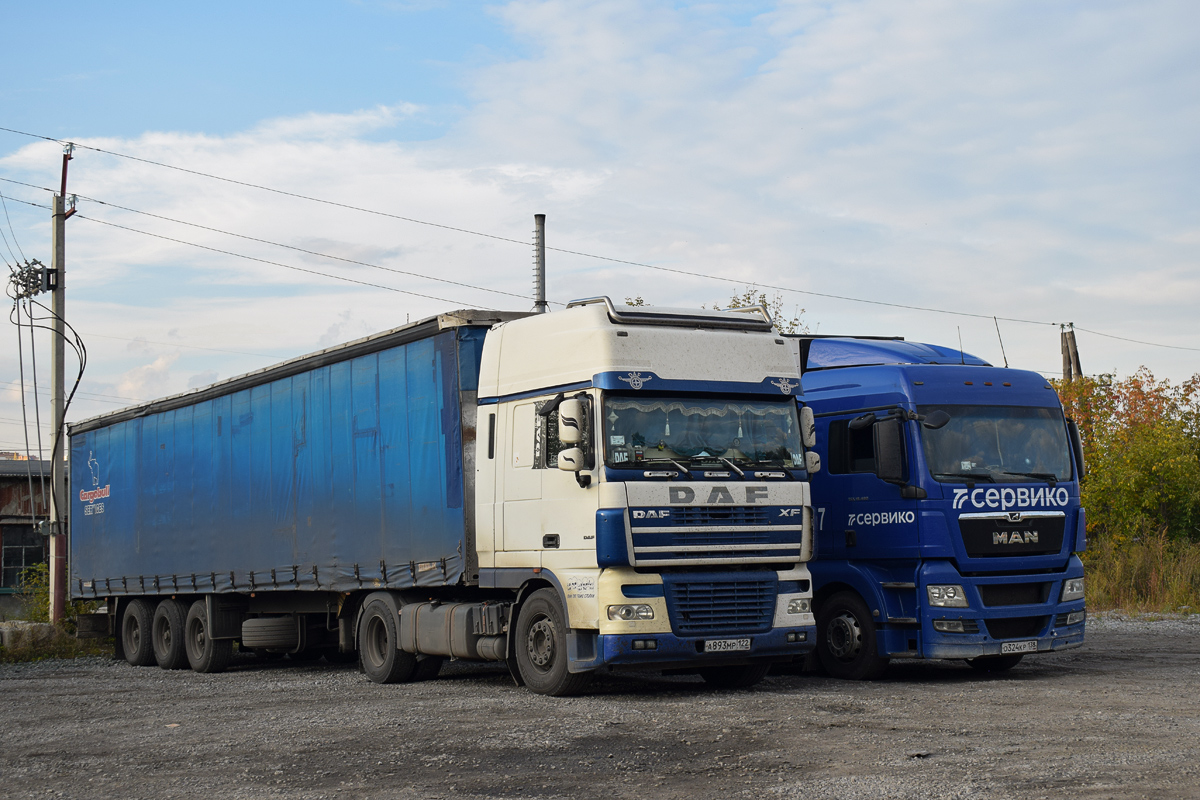 Алтайский край, № А 893 МР 122 — DAF XF95 FT