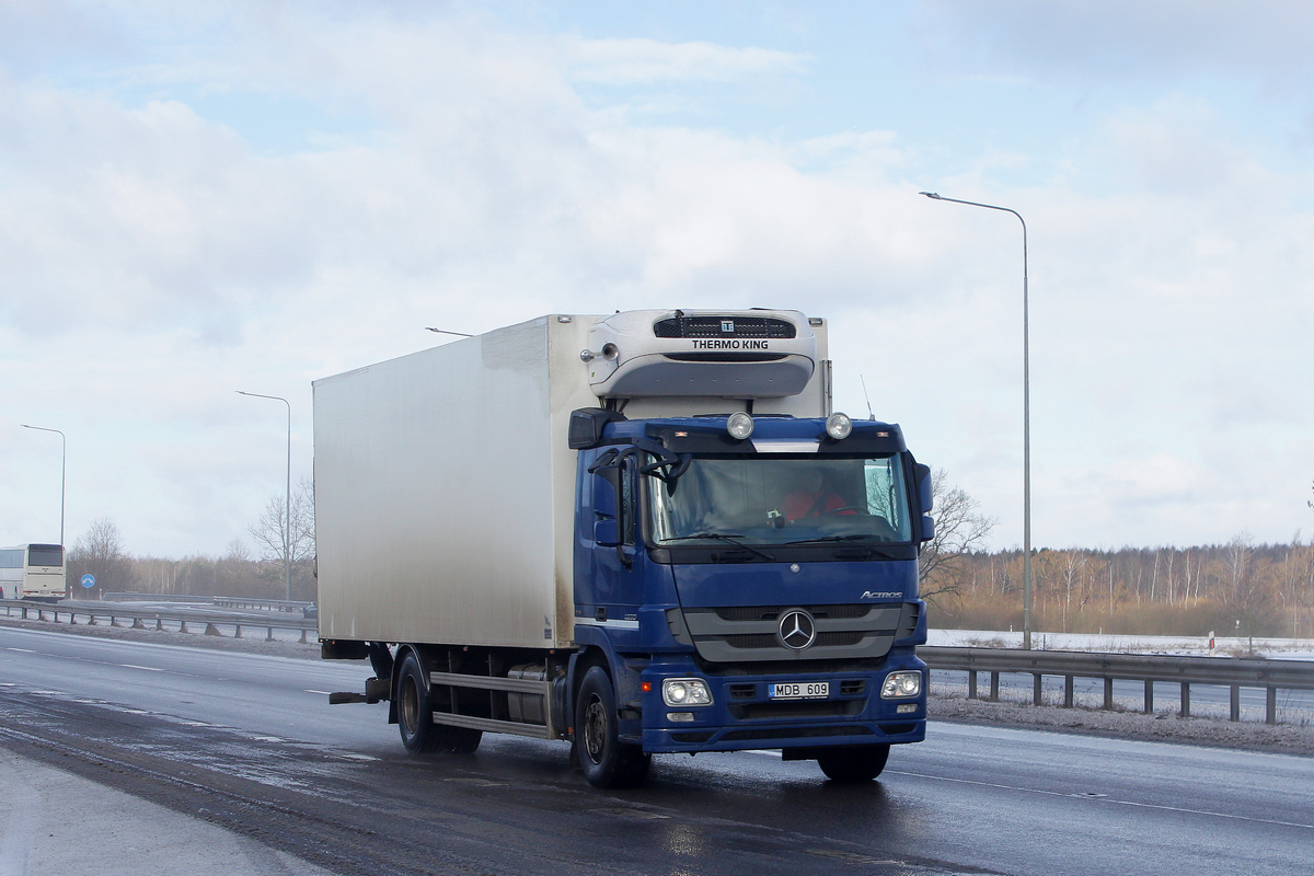 Литва, № MDB 609 — Mercedes-Benz Actros ('2009) 1832