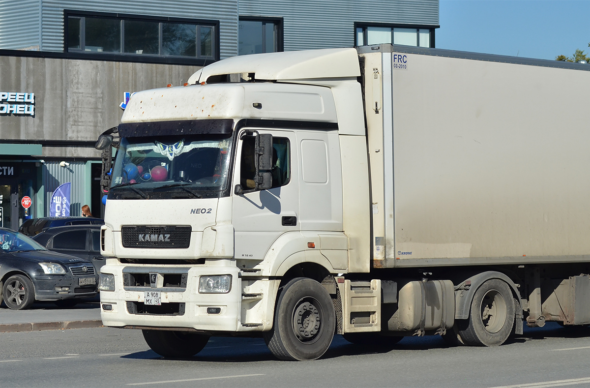 Курганская область, № А 908 МХ 45 — КамАЗ-5490-S5(87)