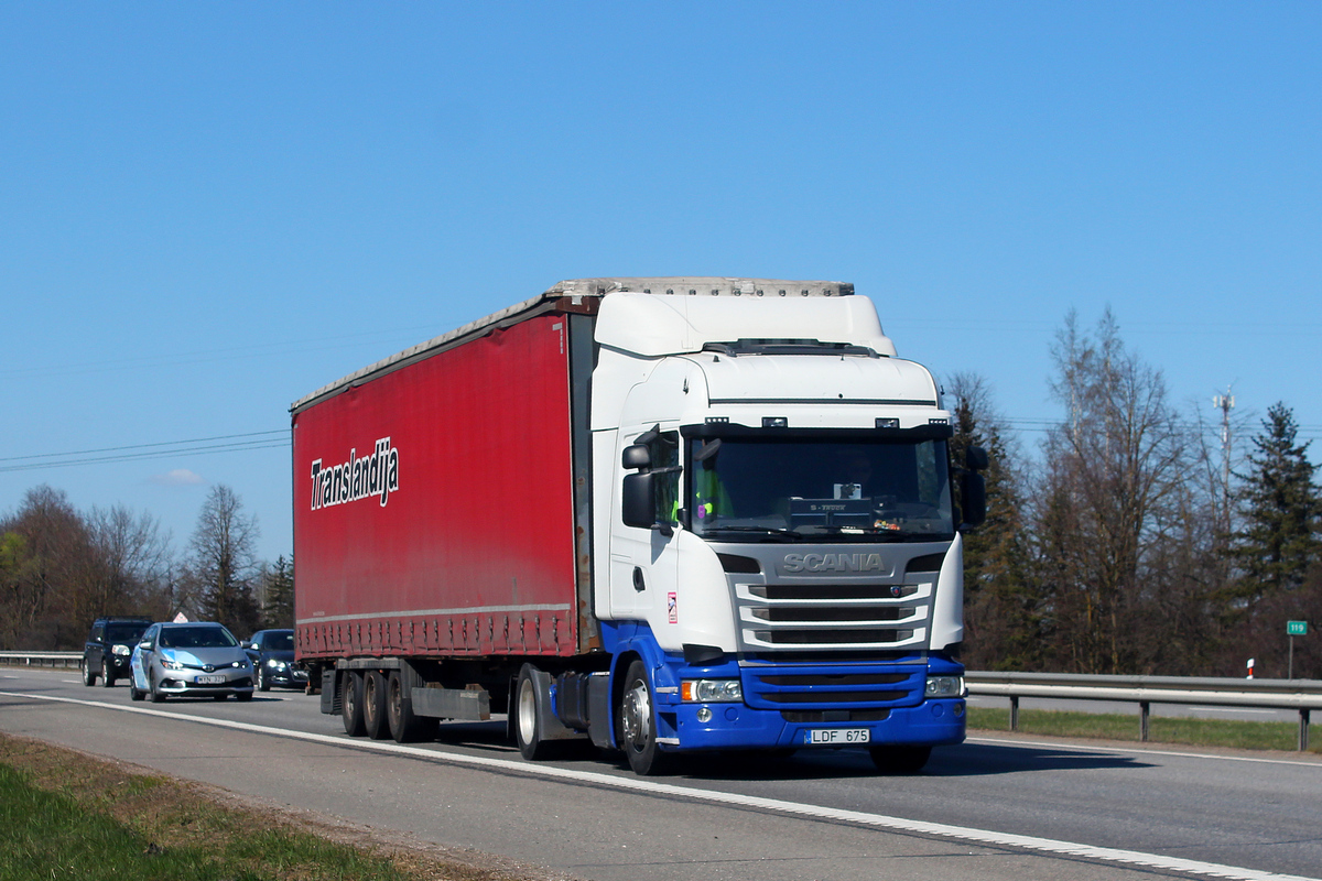 Литва, № LDF 675 — Scania ('2013) R410