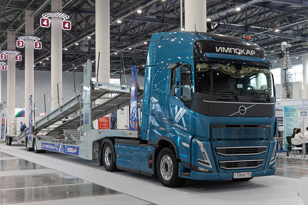 Новосибирская область, № Т 706 НЕ 154 — Volvo ('2024) FH-Series; Татарстан — Выставка "Комтранс" — 2026